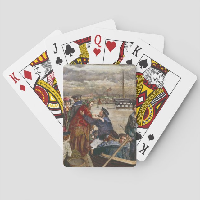  Sailors' Sweethearts and Wives (by John Lee) Poker Cards (Back)