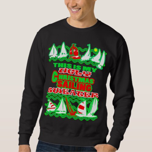 Sailors Ugly Christmas Sailing Sweater
