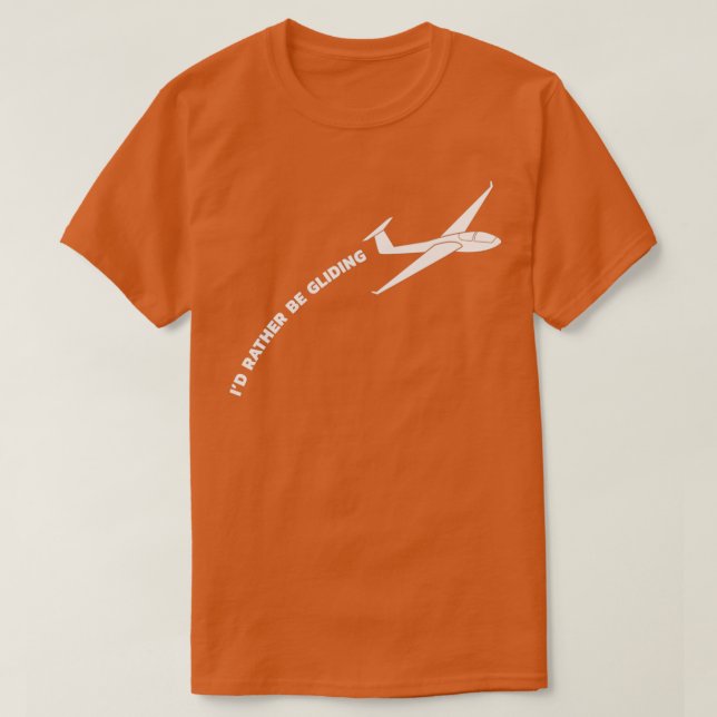 Sailplane Glider  (3) T-Shirt (Design Front)
