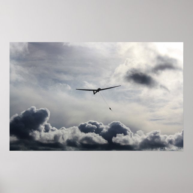 Sailplane Launch Poster (Front)