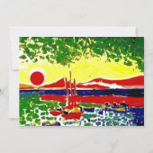 Sails and Beach Sunset (Front)