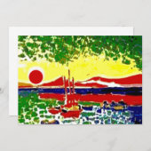 Sails and Beach Sunset (Front/Back)