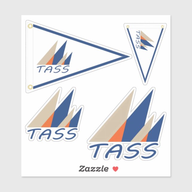 SailTASS Custom-Cut Vinyl Sticker (Sheet)