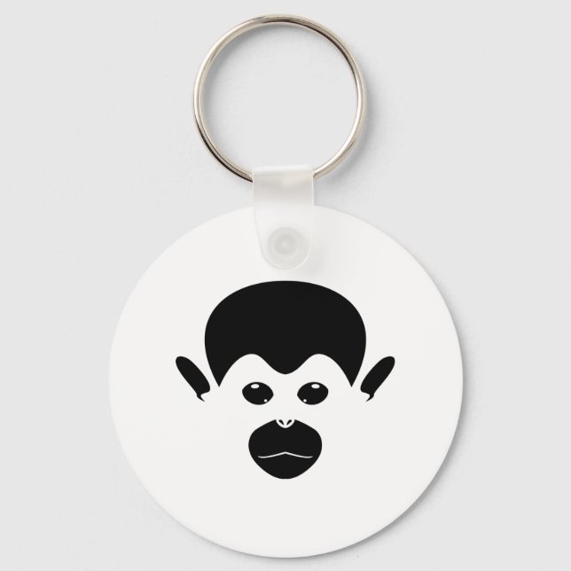 Saimiri Monkey Keychain (Front)