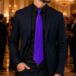Sain Royal Blue Geometric Elegant Luxury Necktie