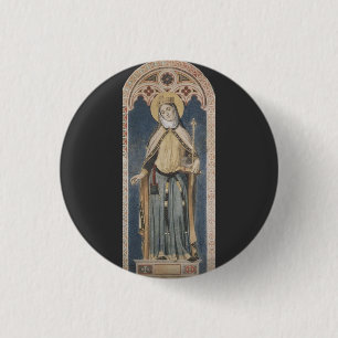 Saint Adelaide of Italy Imperial Mercy Art Button