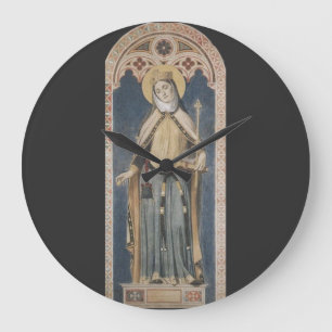 Saint Adelaide of Italy Imperial Mercy Art Large Clock