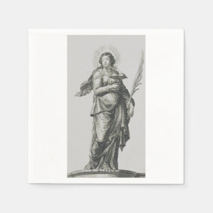 Saint Agatha of Sicily Napkins