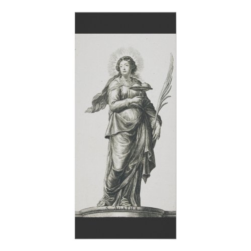 Saint Agatha of Sicily Rack Card