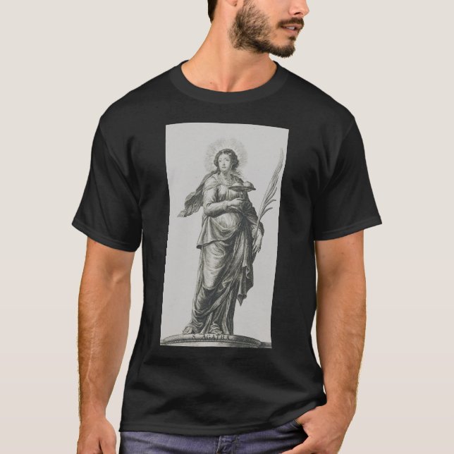 Saint Agatha of Sicily T-Shirt (Front)