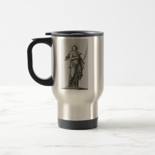 Saint Agatha of Sicily Travel Mug