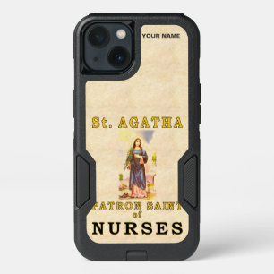 SAINT AGATHA (Patron Saint of Nurses) iPhone 13 Case