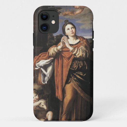 Saint Agnes by Domenichino câ1620 iPhone 11 Case