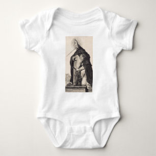 Saint Albert the Great and saint Thomas Aquinas Baby Bodysuit