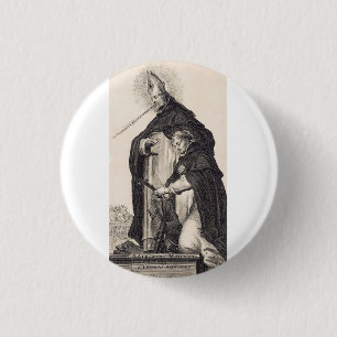 Saint Albert the Great and saint Thomas Aquinas Button