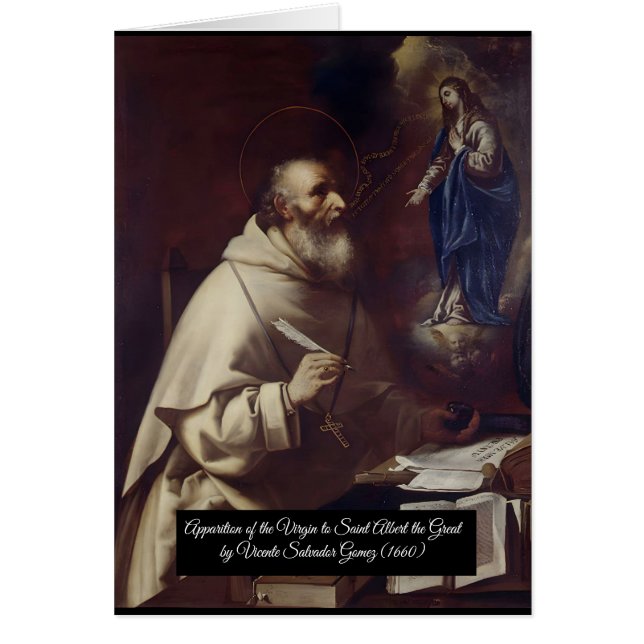 Saint Albert the Great Cards (Front)