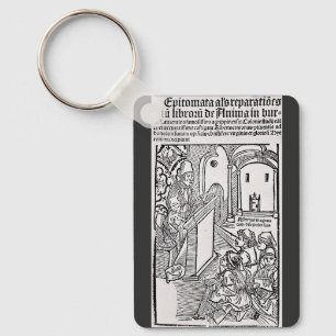 Saint Albert the Great Universal Doctor Art Keychain