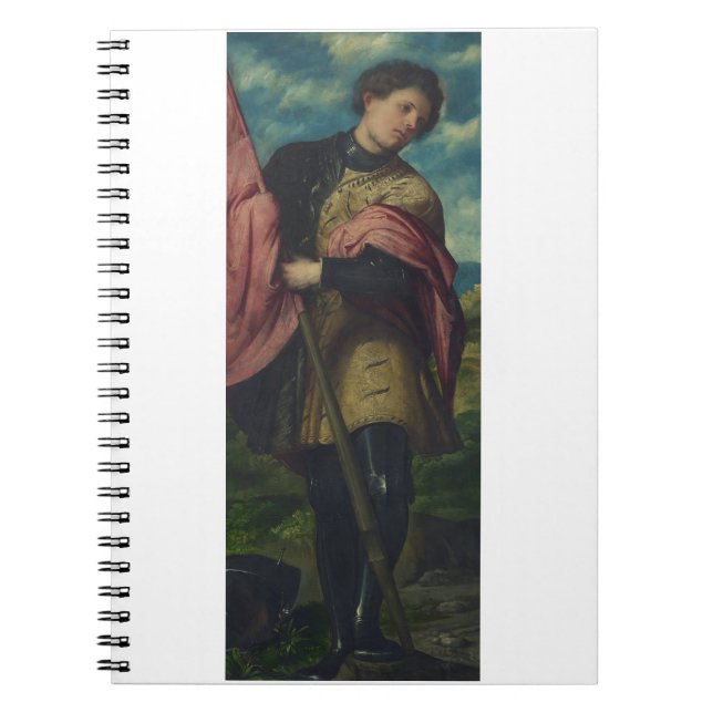 Saint Alexander of Rome soldier Notebook (Front)