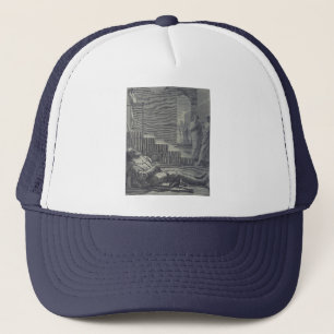 Saint Alexius of Rome Sacred Humility Art Trucker Hat