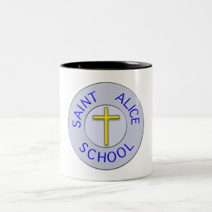 Saint Alice School Color Patch Two-Tone Coffee Mug