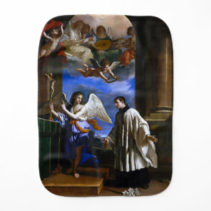 Saint Aloysius de Gonzaga Baby Burp Cloth