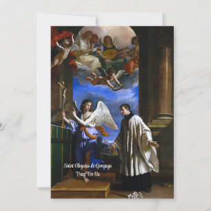 Saint Aloysius de Gonzaga Holiday Card