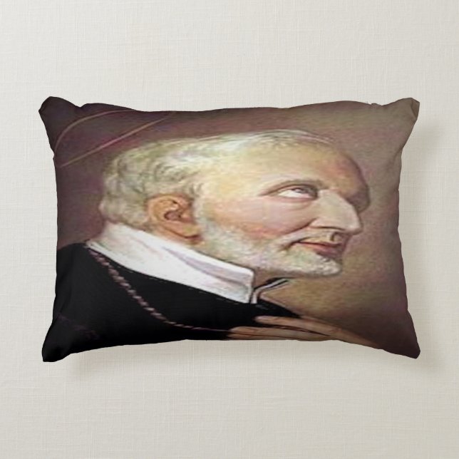 Saint Alphonsus Liguori Accent Pillow (Front)