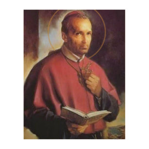 Saint Alphonsus Maria de' Liguori, Wood Wall Art