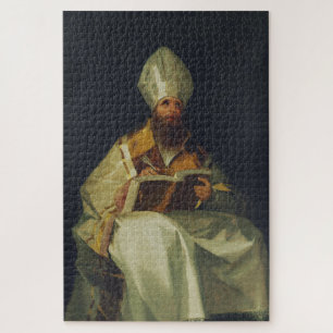 Saint Ambrose by Francisco de Goya Jigsaw Puzzle