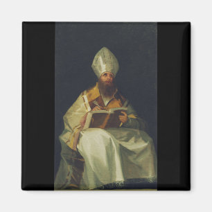 Saint Ambrose by Francisco de Goya Magnet