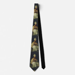 Saint Ambrose Francisco de Goya Fine Art Necktie
