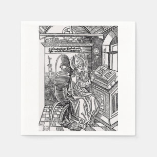 Saint Ambrose of Milan Napkins