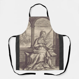 Saint Anastasia Christian saint and martyr Apron
