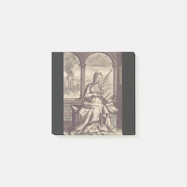 Saint Anastasia Christian saint and martyr Post-it Notes (Front)
