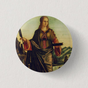 Saint Anastasia of Rome Button