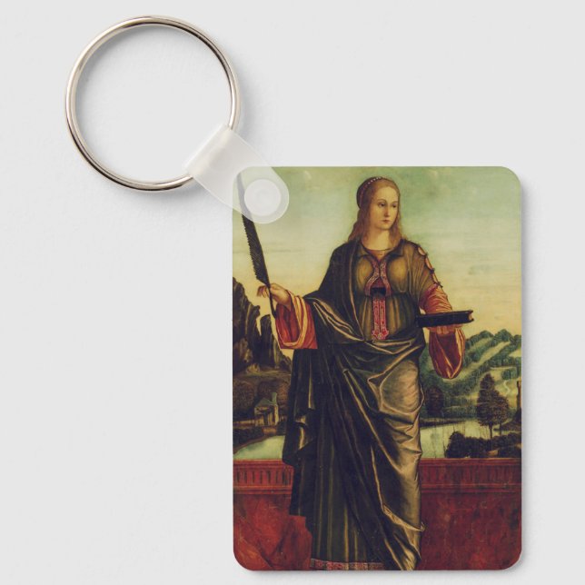 Saint Anastasia of Rome Keychain (Front)
