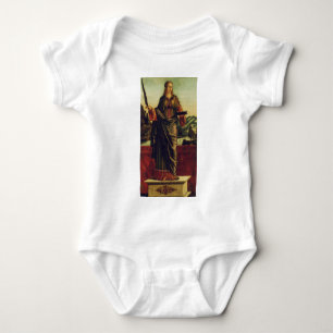 Saint Anastasia of Rome Premium Art Baby Bodysuit