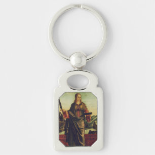 Saint Anastasia of Rome Premium Art Keychain