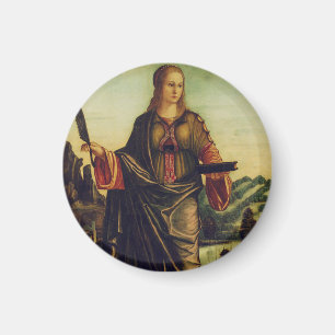 Saint Anastasia of Rome Premium Art Magnet