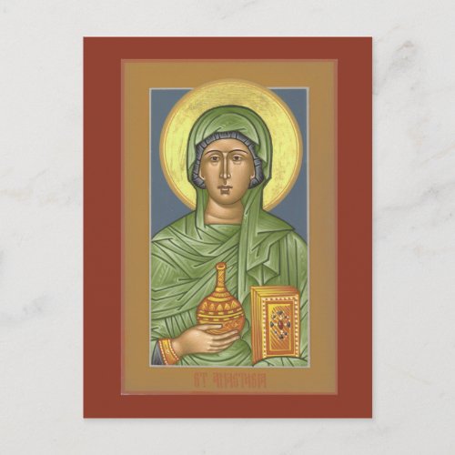 Saint Anastasia Prayer Card