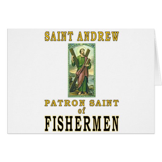 SAINT ANDREW CARDS (Front Horizontal)
