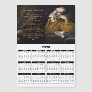 Saint Andrew Christmas Novena 2026 Calendar