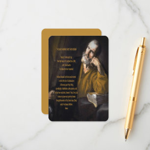 Saint Andrew Christmas Novena Enclosure Card