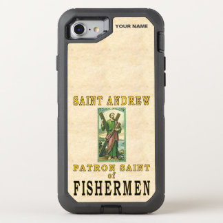 SAINT ANDREW (Patron Saint of Fishermen) OtterBox Defender iPhone SE/8/7 Case