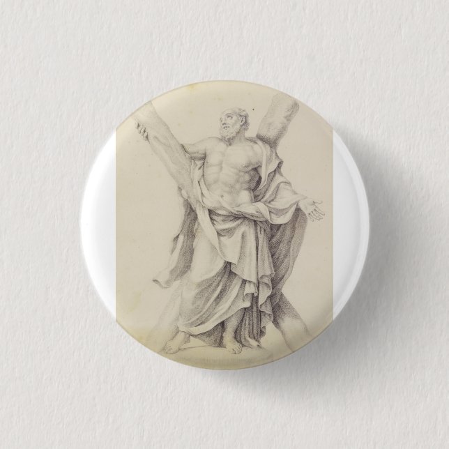 Saint Andrew the Apostle First‑Called Disciple Button (Front)