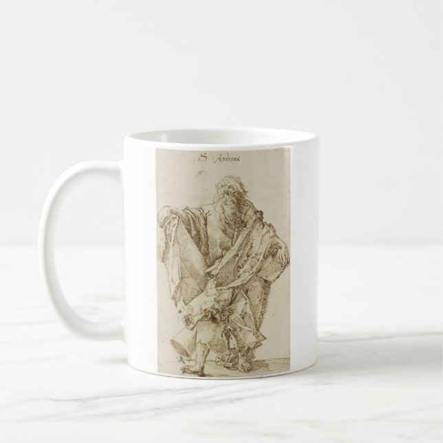 Saint Andrew the Apostle First‑Called Disciple Coffee Mug (Left)