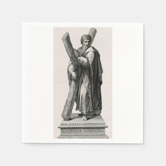 Saint Andrew the Apostle First‑Called Disciple Napkins (Front)