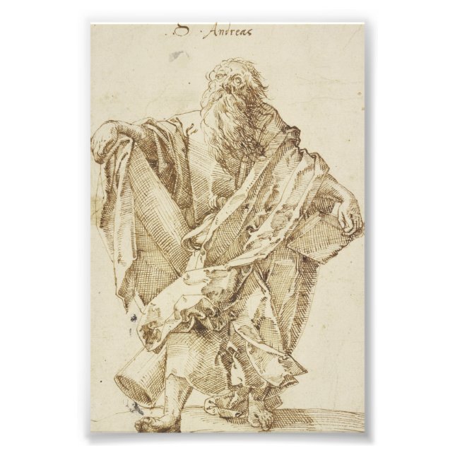 Saint Andrew the Apostle First‑Called Disciple Photo Print (Front)