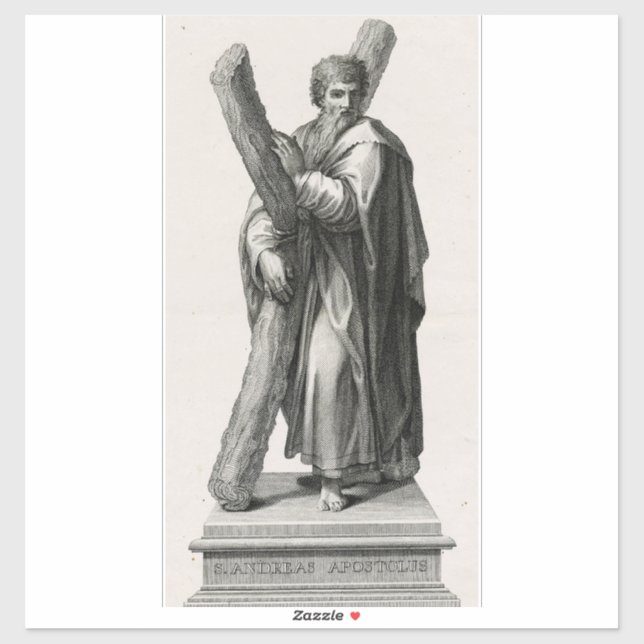 Saint Andrew the Apostle First‑Called Disciple Sticker (Sheet)