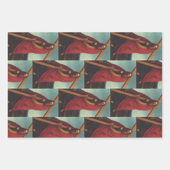 Saint Andrew the Apostle First‑Called Disciple Wrapping Paper Sheets (Front)